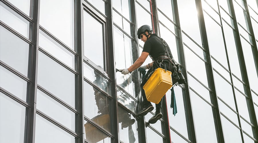Window Cleaning: A Risky Task