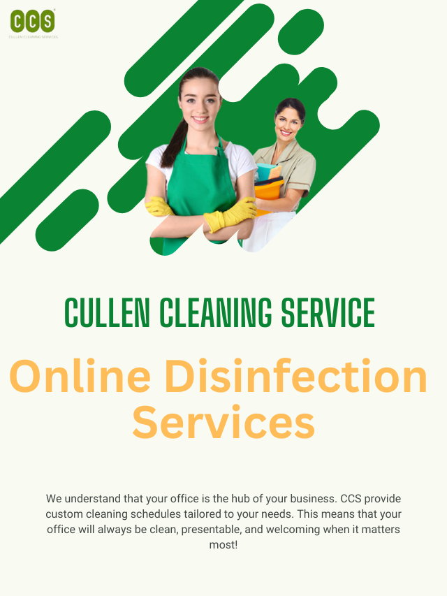 CCS Four Cornerstones Of Office  Disinfection Services