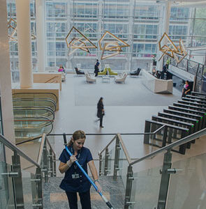 Professional commercial cleaning services for businesses