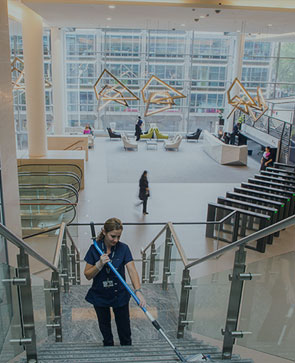 Professional commercial cleaning services for businesses
