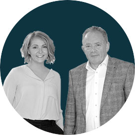 CCS Cleaning team members David and Louise