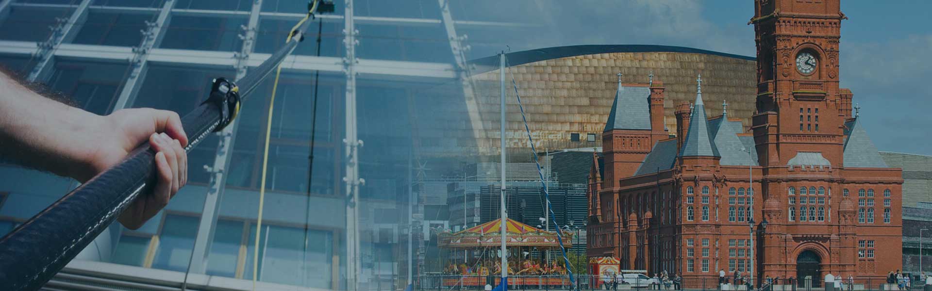 Superior window cleaning in Cardiff