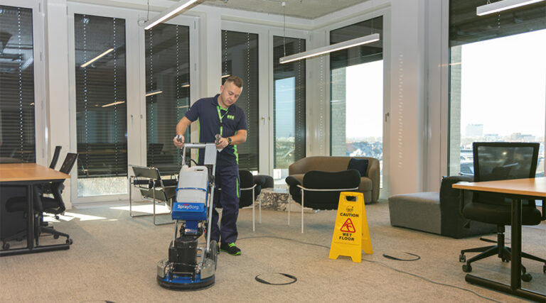 commercial office cleaning case study