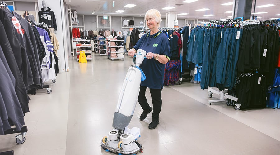 retail commercial cleaning case study